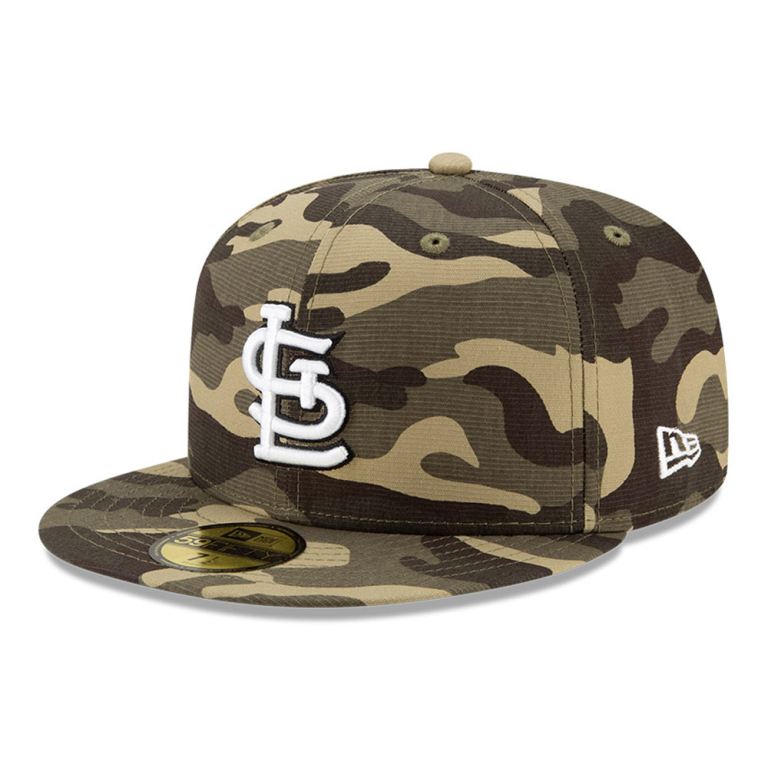 Gorras New Era 59fifty Camuflados - St Louis Cardinals MLB Armed Forces 12053OXHY